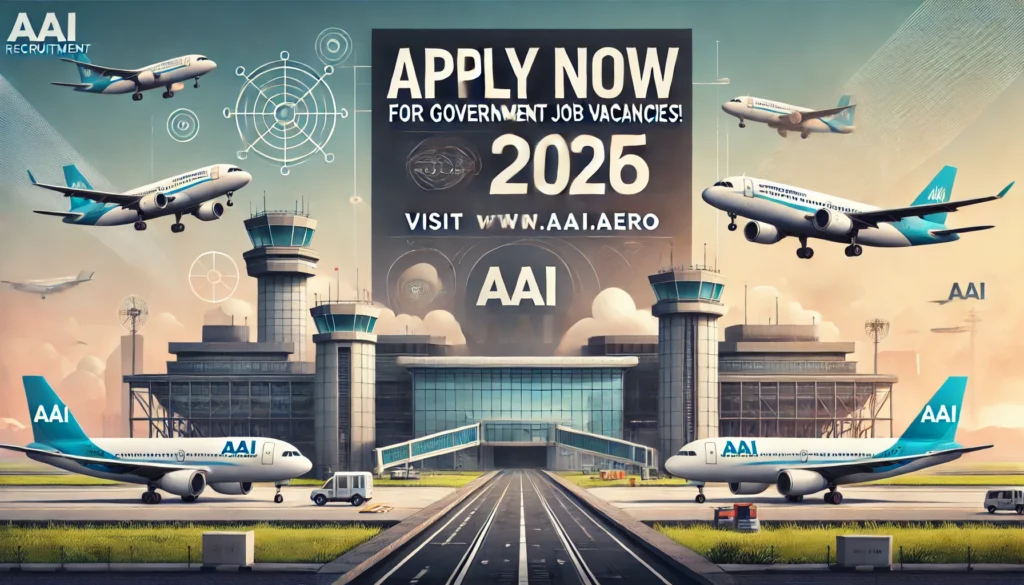 AAI Recruitment 2025 - Apply Now for 206 Government Job Vacancies at Airports Authority of India